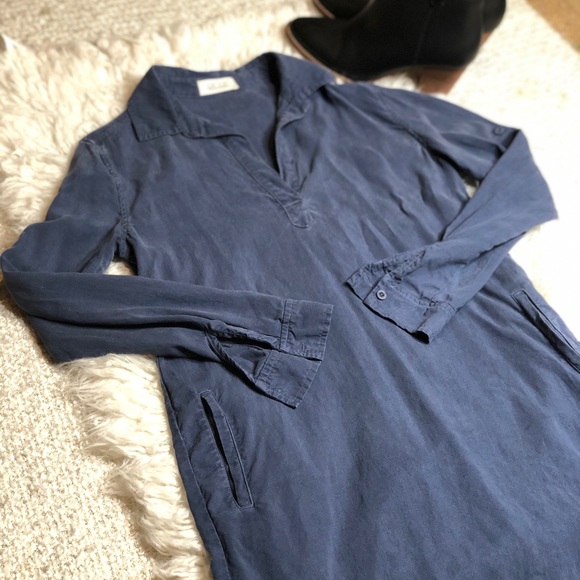 ANTHROPOLOGIE Bella Dahl Jean Chambray Dress - Picture 6 of 8